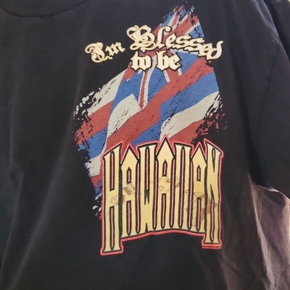 I'm Blessed to be HAWAIIAN T-shirt XL - Picture 2 of 5